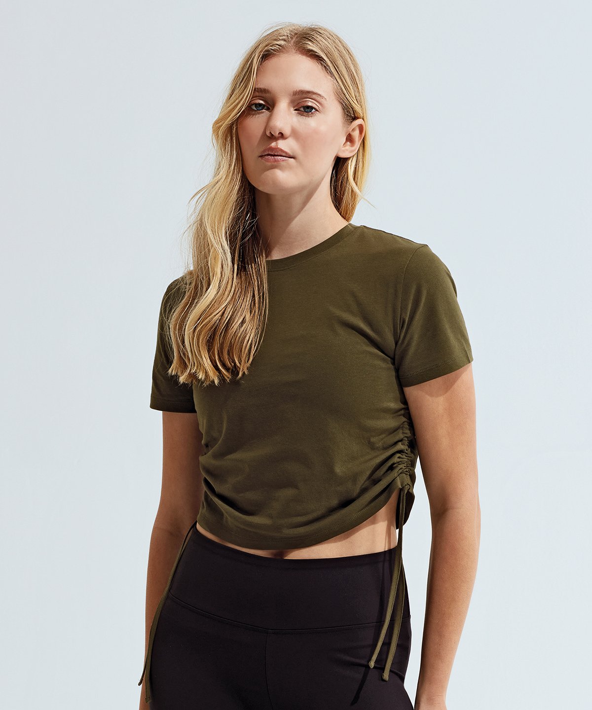 Ruched crop top