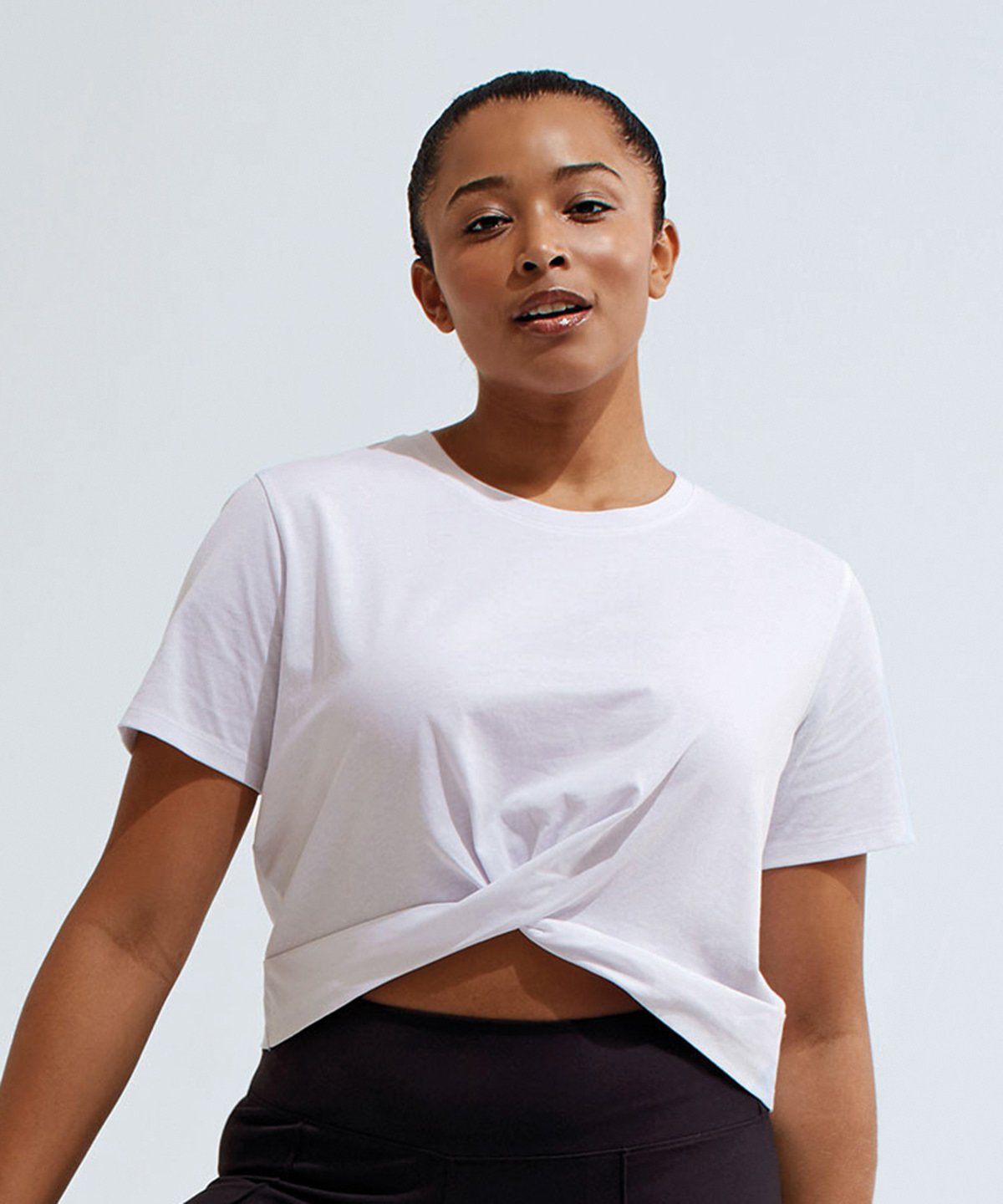 Twist crop top
